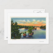 Anzeige des verlorenen Kanals Postkarte (Vorne/Hinten)