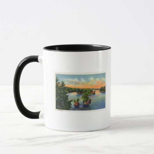Anzeige des verlorenen Kanals Tasse (Links)