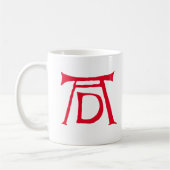 ANZEIGE Durer Monogramm Kaffeetasse (Links)