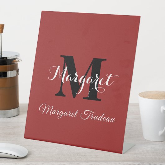 Anzeige eines benutzerdefinierten, roten Vorlagenn Sockelschild (In Situ)