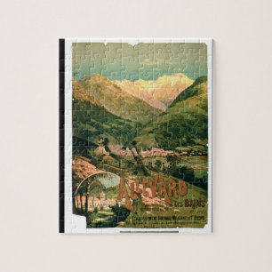 Anzeige für "Allevard Les Bains", Isere (Col. Puzzle