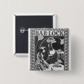 Anzeige für Bar-Verschluss Schreibmaschinen, Button (Vorne & Hinten)