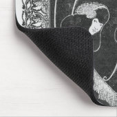 Anzeige für Bar-Verschluss Schreibmaschinen, Mousepad (Ecke)