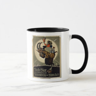 Anzeige für 'Bock-Bier von Lowenbrau Brauer Tasse