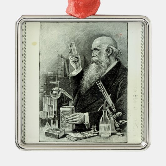 Anzeige für 'Cadburys Cocoa Ornament Aus Metall (Vorne)