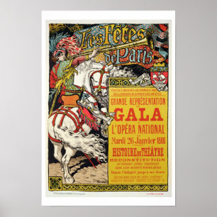 Anzeige für das 'Partyde des Paris Poster