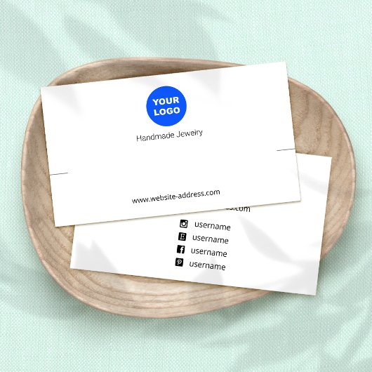 Anzeige für das weiße Armband mit benutzerdefinier