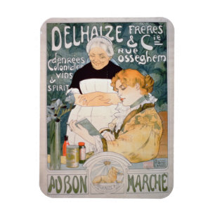 Anzeige für Delhaize, Brüder und Co. am Th Magnet