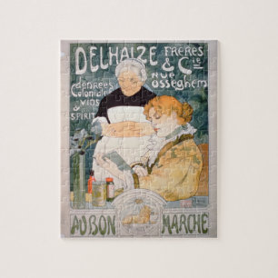 Anzeige für Delhaize, Brüder und Co. am Th Puzzle