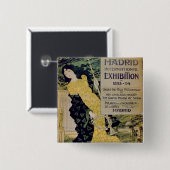 Anzeige für den 'MadridInternational Exhibi Button (Vorne & Hinten)