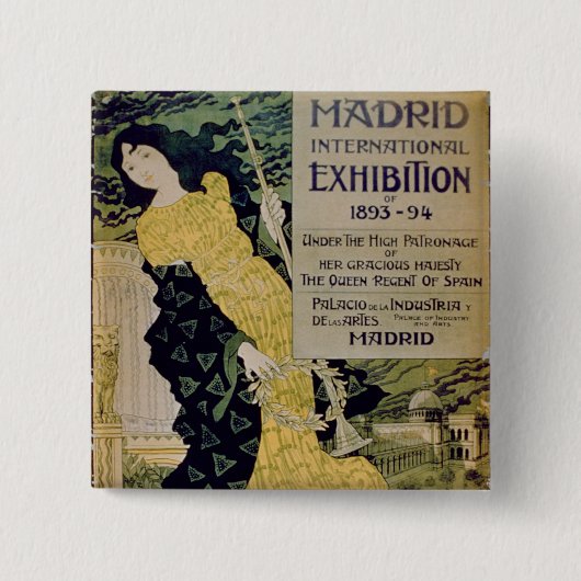 Anzeige für den 'MadridInternational Exhibi Button (Vorderseite)