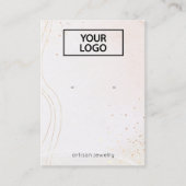 Anzeige für die Abstrakte Darstellung von Logofarb Visitenkarte (Vorderseite)