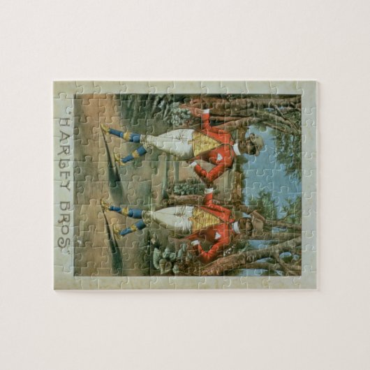 Anzeige für die "Harley Brüder" (Farbli Puzzle (Horizontal)