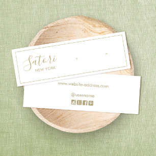 Anzeige für die Schreibstifte mit weißer Signatur