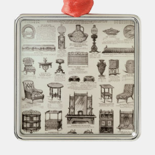 Anzeige für Oetzmann u. Co. Silbernes Ornament