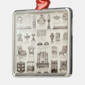 Anzeige für Oetzmann u. Co. Silbernes Ornament (Links)