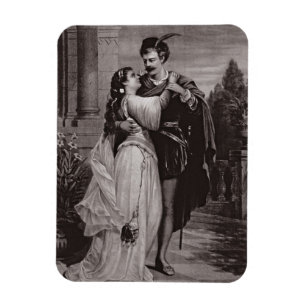Anzeige für "Romeo und Juliet", an der Oper Magnet