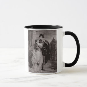 Anzeige für "Romeo und Juliet", an der Oper Tasse