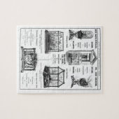 Anzeige für rustikale Anzeige "Dicks Radclyffe u. Puzzle (Horizontal)