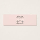 Anzeige für soziale Medien (Rückseite)