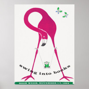 Anzeige für Vintage Books Poster
