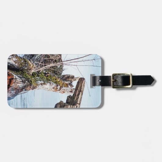 Anzeige Gepäckanhänger (Vorderseite horizontal)