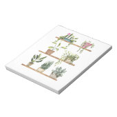 Anzeige gepunkteter Pflanze Notizblock (Rotiert)