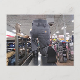 Anzeige im merkwürdigen Speicher Postkarte