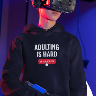 Anzeige ist schwierig - Abmelden Individuelles A Hoodie