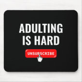 Anzeige ist schwierig - Abmelden | Individuelles A Mousepad (Vorne)