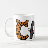 ANZEIGE künstlerische Katzen-Tasse Kaffeetasse (Links)