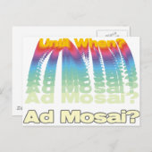 Anzeige Mosai Postkarte (Vorne/Hinten)