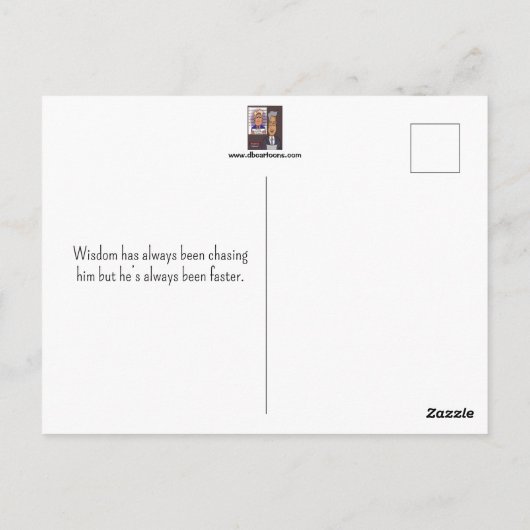 Anzeige Postkarte (Rückseite)