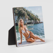 ANZEIGE! 🖼️ Tabletop Plaque mit Easel Fotoplatte (Vorderseite)
