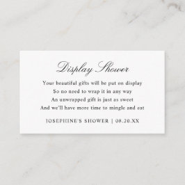 Anzeige von Duschkabinen mit benutzerdefinierten F Begleitkarte