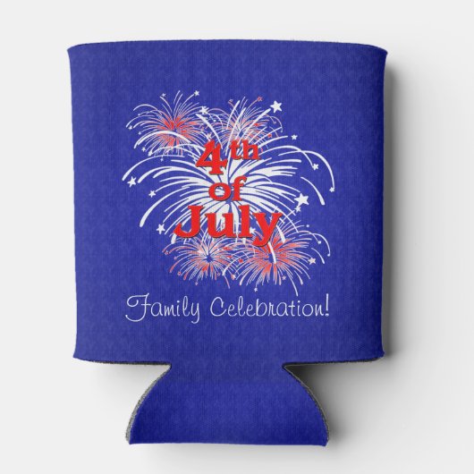 Anzeige von Fireworks für die benutzerdefinierte U Dosenkühler (Rückseite)