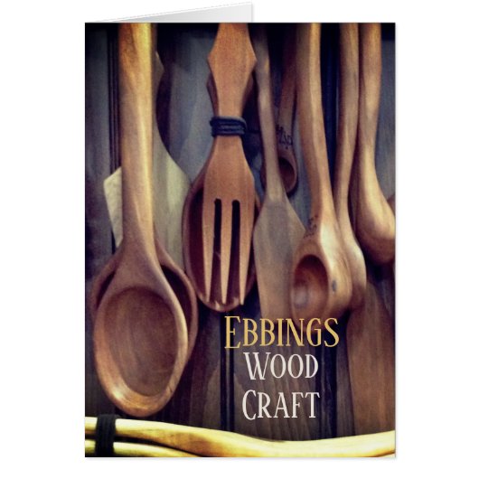 Anzeige von Holzlöffeln (Vorne)