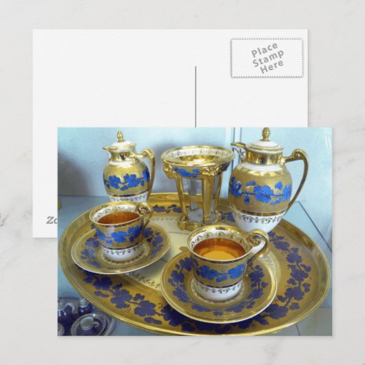 Anzeigeelemente Postkarte (Vorne/Hinten)