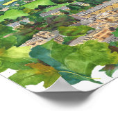 Anzeigen der Badewasserfarbe Poster (Ecke)