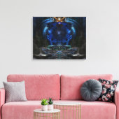 Anzeigen der Eternity-Leinwand Leinwanddruck (Insitu (Wohnzimmer))