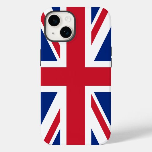 Anzeigen Ihrer Farben - Großbritannien Case-Mate iPhone Hülle (Rückseite)