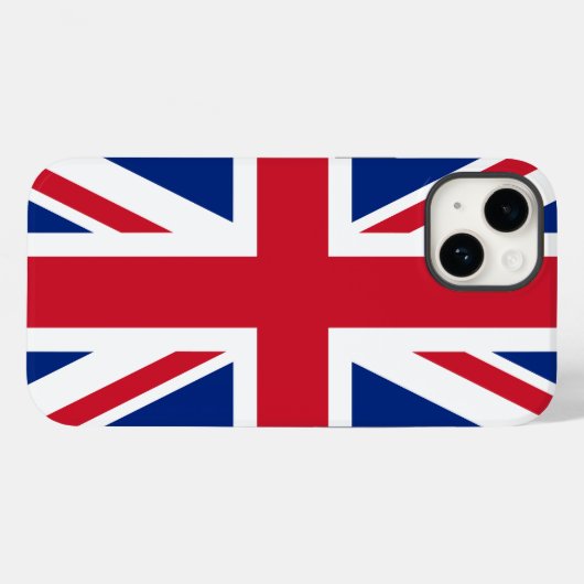 Anzeigen Ihrer Farben - Großbritannien Case-Mate iPhone Hülle (Rückseite (Horizontal))