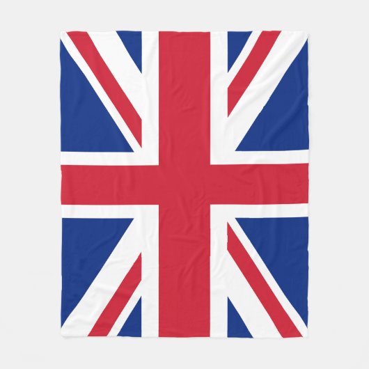 Anzeigen Ihrer Farben - Großbritannien Fleecedecke (Vorderseite)