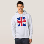 Anzeigen Ihrer Farben - Großbritannien Hoodie (Vorne ganz)