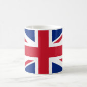 Anzeigen Ihrer Farben - Großbritannien Kaffeetasse (Mittel)