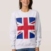 Anzeigen Ihrer Farben - Großbritannien Sweatshirt (Vorderseite)