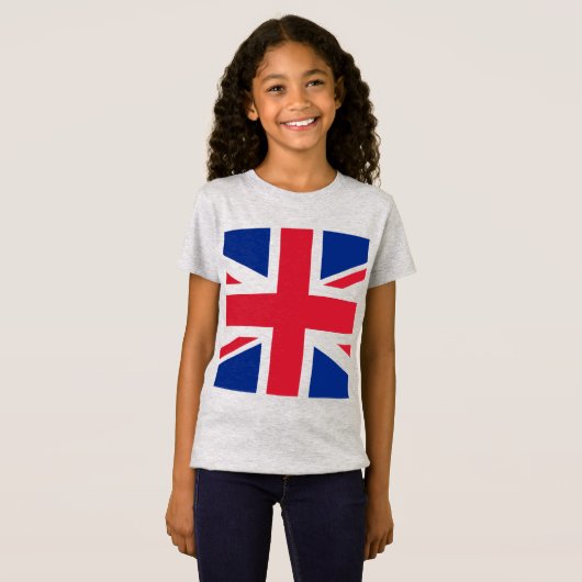 Anzeigen Ihrer Farben - Großbritannien T-Shirt (Vorne ganz)