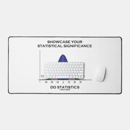 Anzeigen Ihrer Statistiken Schreibtischunterlage (Tastatur & Maus)