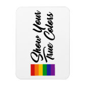 Anzeigen Ihrer wahren Farben Magnet (Vertikal)