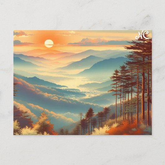 Anzeigen kaufen North Carolina Mass Postkarten (Vorderseite)